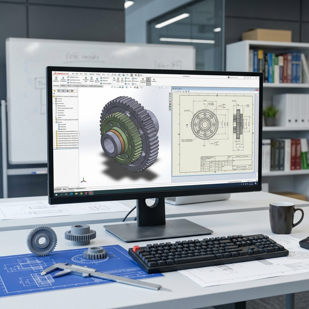 SolidWorks 3D CAD Modeling